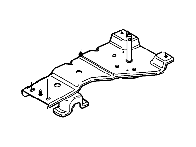 Ford 6L2Z-1A131-AH Spare Wheel Mounting