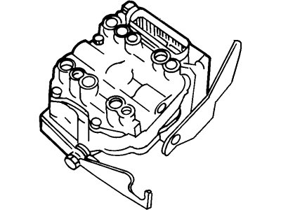 Ford Contour ABS Control Module - F6RZ2C219AA