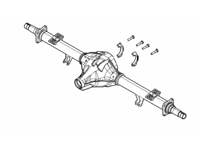 Ford 9C2Z-4010-E Housing - Rear Axle