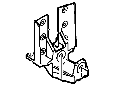 2016 Ford F53 Stripped Chassis Leaf Spring Shackle - 8U9Z-5775-A