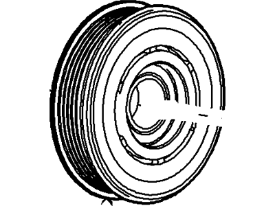 Ford A/C Idler Pulley - 7C3Z-19D784-A