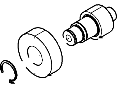 Ford 5F9Z-7H348-CA Gear And Shaft Assembly