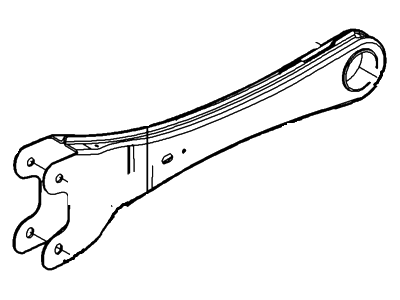 2009 Ford F-450 Super Duty Radius Arm - 6C3Z-3A360-AB