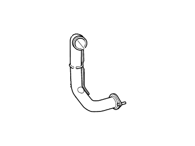Ford XC2Z-6N646-AA Exhaust Pipe