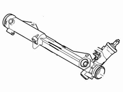 2006 Ford Mustang Rack And Pinion - 6R3Z-3504-CA