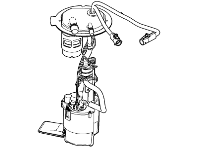 Ford 6C3Z-9H307-AA Fuel Pump And Sender Assembly