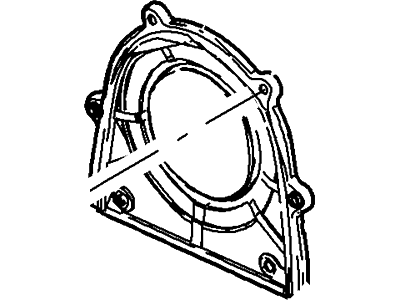 Ford 1S7Z-6K301-BA Retainer - Crankshaft Oil Seal