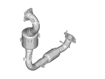 Ford DV2Z-5E212-A Catalytic Converter Assembly