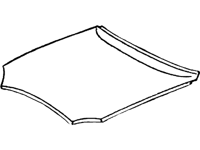 Mercury Hood - F6DZ16612B