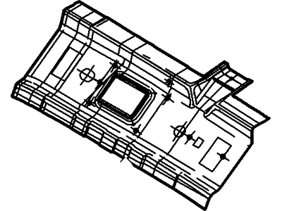 Ford F81Z-25513A31-AA Rail Assembly - Roof - Side