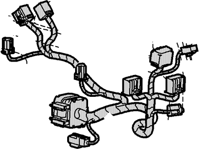 Ford 3C5Z-14A318-AA Wire Assembly