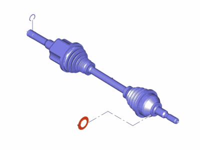 Lincoln MKX Drive Shaft - G2GZ-3B437-C