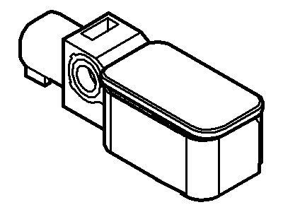 2006 Lincoln LS Air Bag Sensor - 6W4Z-14B004-AA