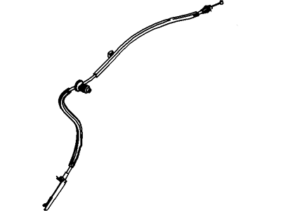 Ford AE9Z-74221A00-A Cable Assembly