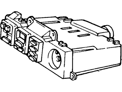 1989 Ford Mustang HVAC Control Module - E6DZ19980A