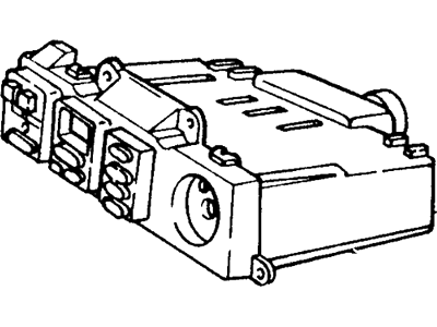 1987 Ford Mustang Blower Control Switches - E6DZ19980A