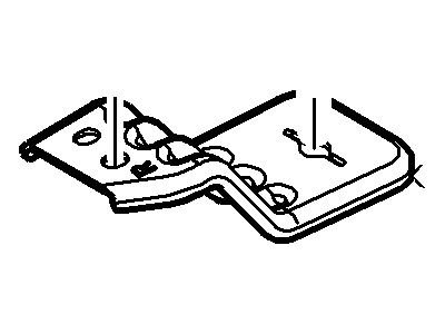 Ford 8A8Z-5084-B Bracket