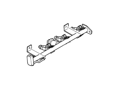 2003 Ford Focus Fuel Rail - YS4Z-9D280-AA