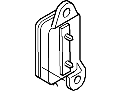 Ford Mustang Air Bag Sensor - 6R3Z-14B345-BB