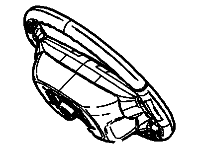 Mercury Mariner Steering Wheel - 5E6Z-78043B13-AAA