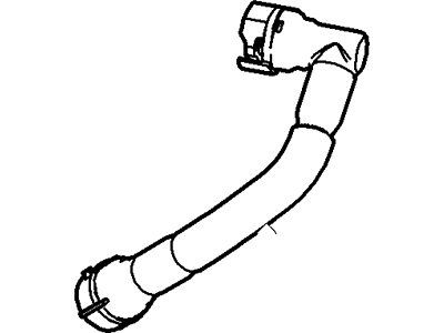 2004 Lincoln Town Car Crankcase Breather Hose - 3W7Z-6758-AA