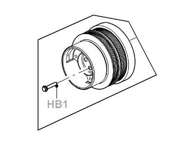 Ford 8C3Z-6312-B Crankshaft Pulley