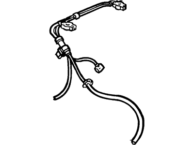 2001 Ford Focus Battery Cable - YS4Z-14301-HB