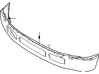 Ford 5C3Z-17757-CAACP Bumper Assembly - Front