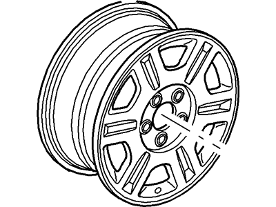 Ford 1L2Z-1007-CA Wheel Assembly