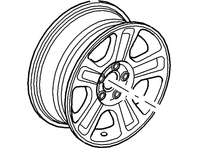 Mercury Mountaineer Spare Wheel - 1L2Z-1007-BA