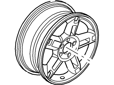 Mercury Mountaineer Spare Wheel - 1L2Z-1007-HA