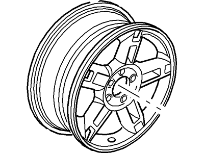 Ford 1L2Z-1007-HA Wheel Assembly