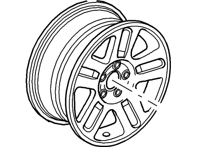 Ford 1L2Z-1007-SA Wheel Assembly