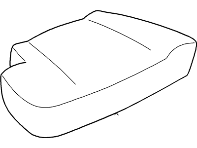 Ford 1L2Z9863840AA Pad Rear Seat Cushion