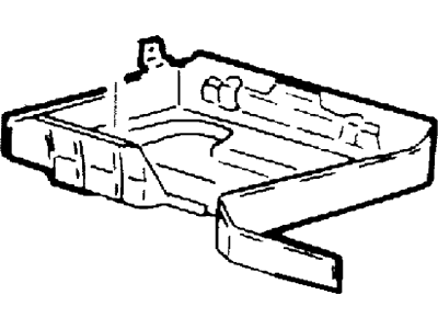 2001 Ford Ranger Battery Tray - F8YZ-10729-AA