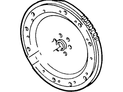 Lincoln Mark VII Flywheel - E4FZ6375C
