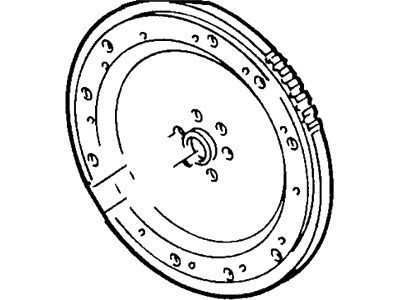 1987 Mercury Sable Flywheel - E4FZ6375C