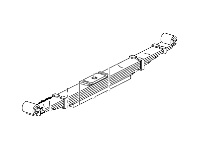 2002 Ford E-550 Super Duty Leaf Spring - 2C2Z-5560-AA