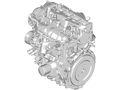 DS7Z-6007-P Ford Engine Assembly Illustration 1 of 1