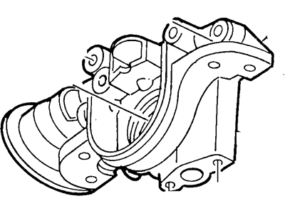 1987 Ford Aerostar Oil Pump - C2OZ-6600-A