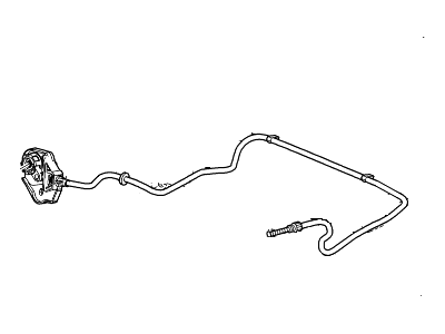 Ford 4L2Z-16916-AA Cable Assembly - Hood Control