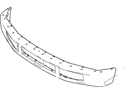 Ford 8C3Z-17757-B Bumper Assembly - Front