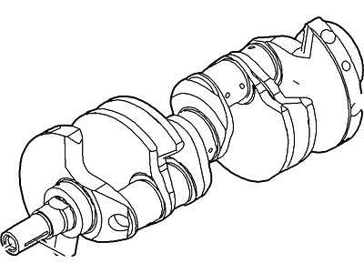 2014 Ford Mustang Crankshaft - DR3Z-6303-A