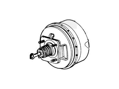 2001 Ford Explorer Brake Booster - F77Z-2005-AA