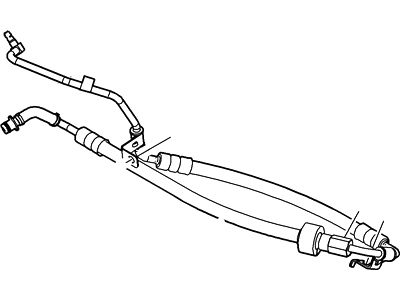 Lincoln Mark LT Power Steering Hose - AL3Z-3A719-A