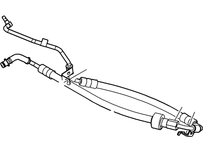 2010 Ford Expedition Power Steering Hose - AL3Z-3A719-C