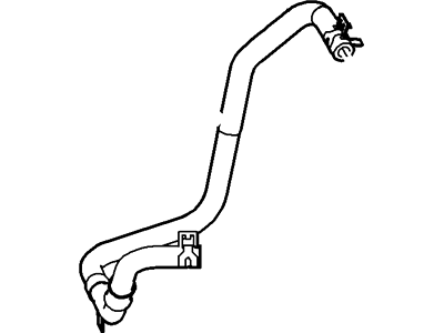 Lincoln Mark LT Power Steering Hose - AL3Z-3A713-D