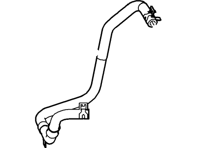 2010 Lincoln Mark LT Power Steering Hose - AL3Z-3A713-D