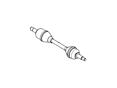 Ford Flex Axle Shaft - 8A8Z-3B437-C