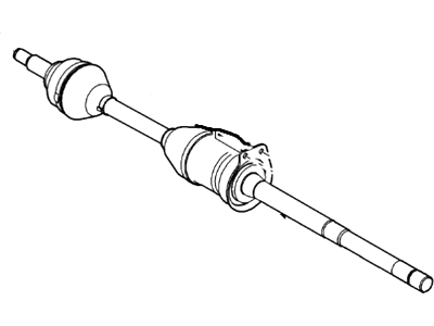 2009 Ford Flex Axle Shaft - 8A8Z-3B436-C